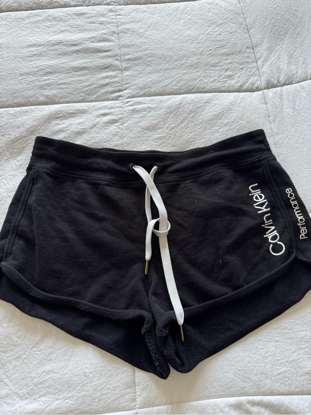 Calvin Klein Black Athletic Performance Shorts